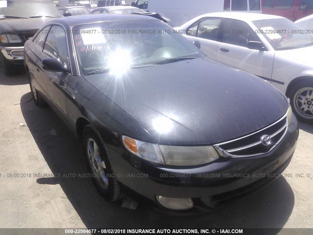 2T1CF22P0YC293207 - 2000 TOYOTA CAMRY SOLARA SE/SLE შავი ფოტო 1