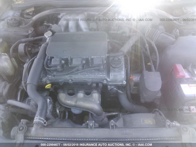 2T1CF22P0YC293207 - 2000 TOYOTA CAMRY SOLARA SE/SLE შავი ფოტო 10