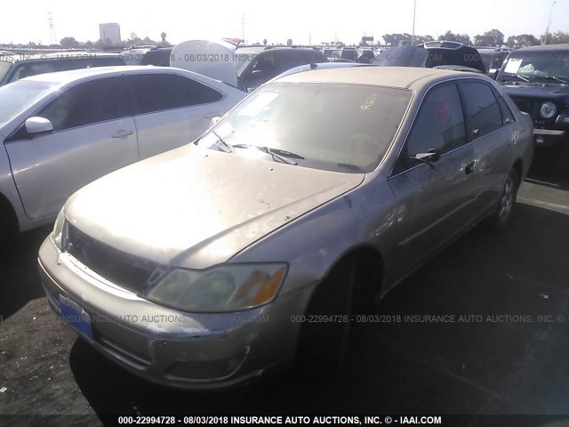 4T1BF28B63U278970 - 2003 TOYOTA AVALON XL/XLS Champagne photo 2