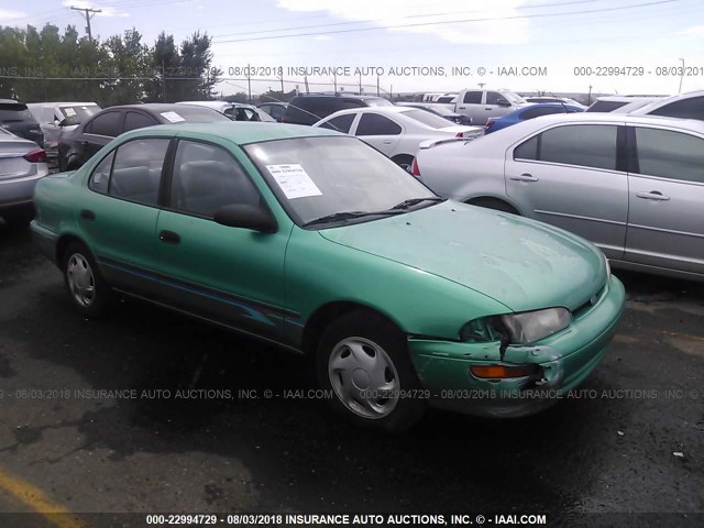 1Y1SK5289SZ066625 - 1995 GEO PRIZM LSI GREEN photo 1