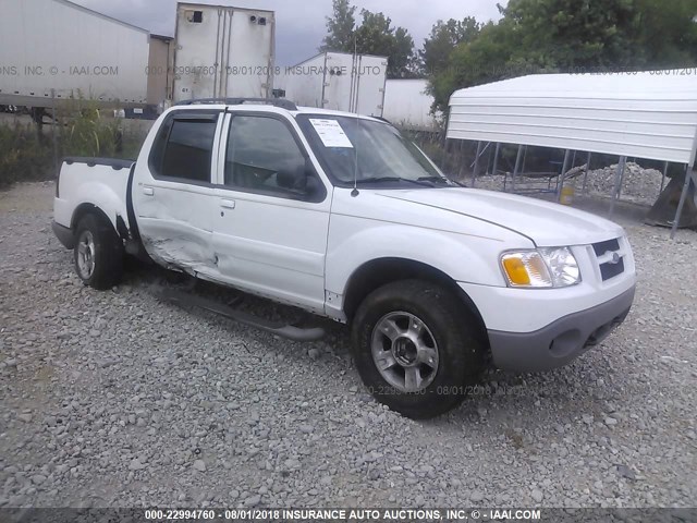 1FMZU77E23UA18174 - 2003 FORD EXPLORER SPORT TR  WHITE photo 1