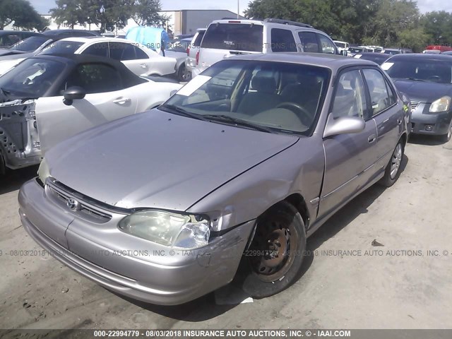 1NXBR12E2XZ194915 - 1999 TOYOTA COROLLA VE/CE/LE 棕色 照片 2