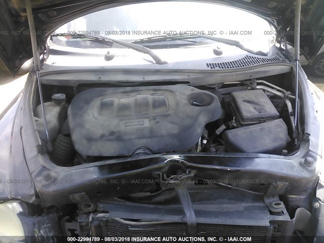 3GNBAADB5AS513317 - 2010 CHEVROLET HHR LS BLACK photo 10