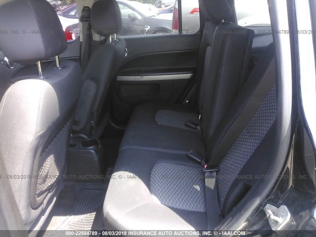 3GNBAADB5AS513317 - 2010 CHEVROLET HHR LS BLACK photo 8