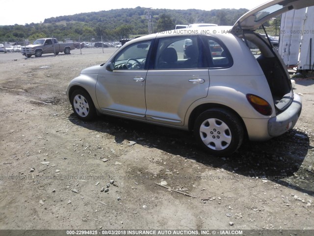 3C4FY48B43T613438 - 2003 CHRYSLER PT CRUISER CLASSIC TAN photo 3