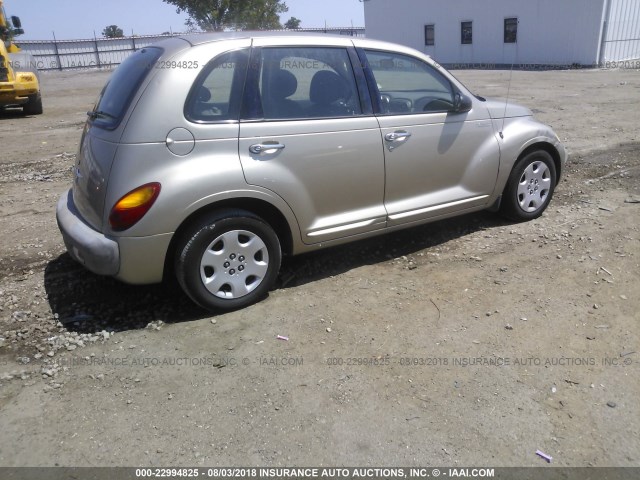 3C4FY48B43T613438 - 2003 CHRYSLER PT CRUISER CLASSIC TAN photo 4