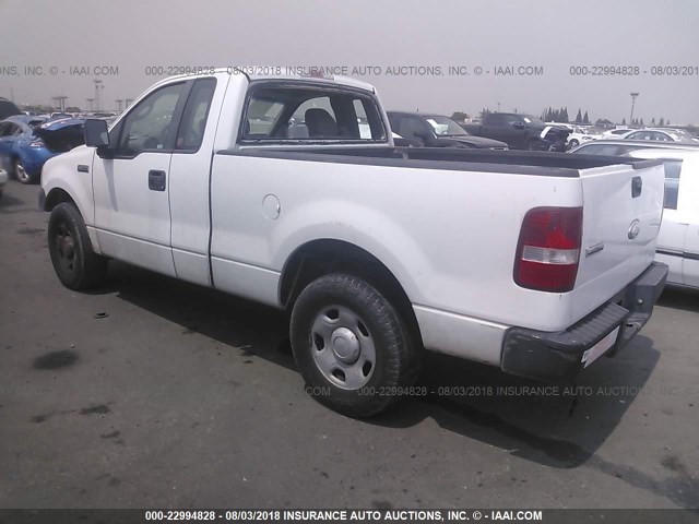 1FTRF12W77NA03407 - 2007 FORD F150 白色 照片 3