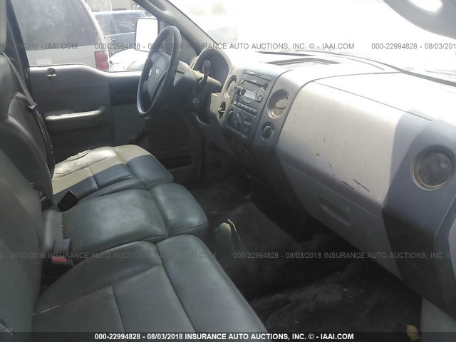 1FTRF12W77NA03407 - 2007 FORD F150 白色 照片 5