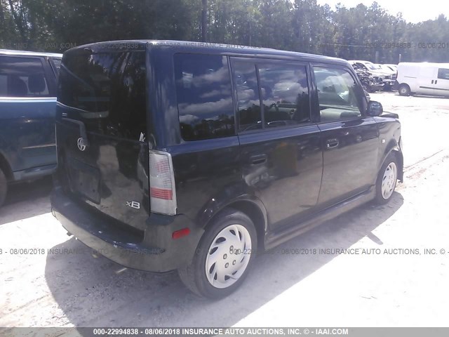 JTLKT324264109972 - 2006 TOYOTA SCION XB Qara foto 4