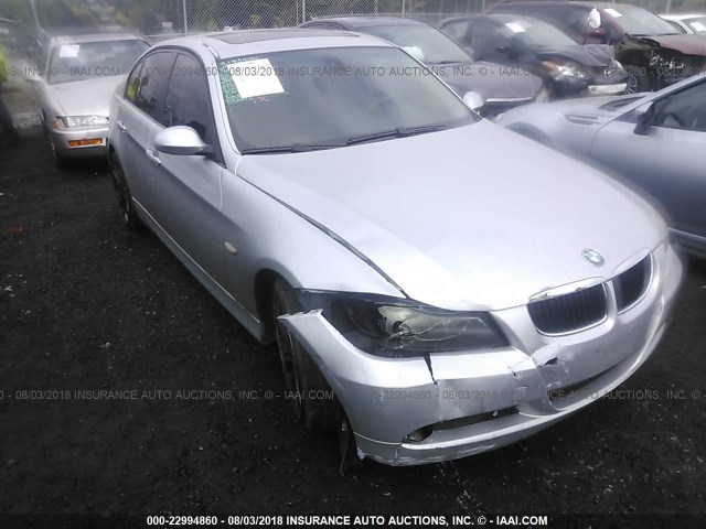 WBAVC53527FZ74035 - 2007 BMW 328 I SULEV SILVER photo 1