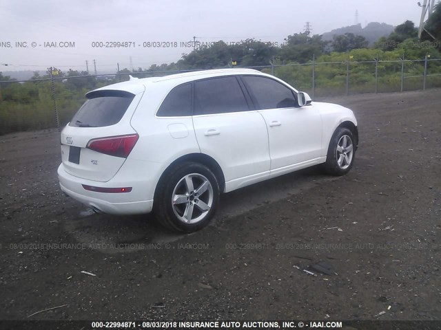 WA1LFAFP7BA080071 - 2011 AUDI Q5 PREMIUM PLUS WHITE photo 4