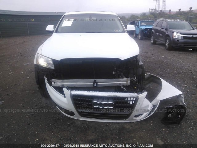 WA1LFAFP7BA080071 - 2011 AUDI Q5 PREMIUM PLUS WHITE photo 6