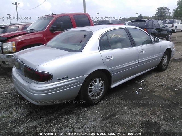 1G4HP54K62U302021 - 2002 BUICK LESABRE CUSTOM SILVER photo 4