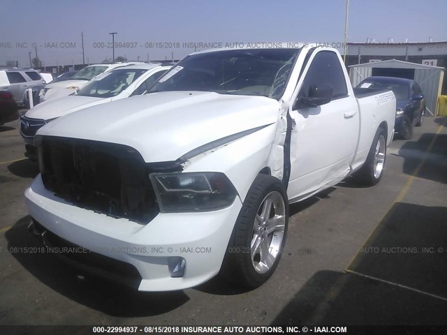 3C6JD6ATXCG145798 - 2012 DODGE RAM 1500 ST WHITE photo 6