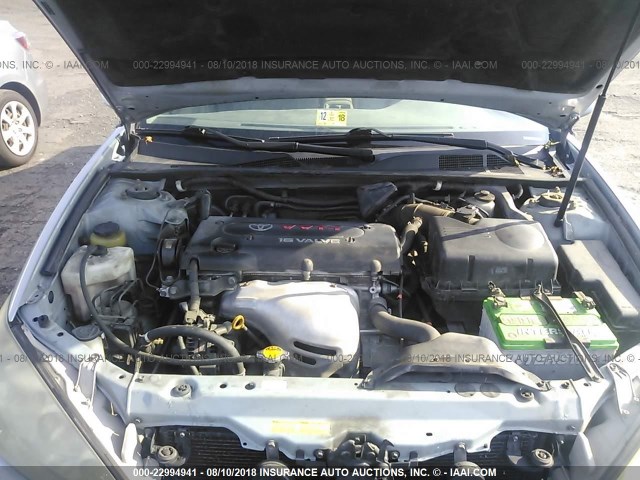 4T1BE32K15U557117 - 2005 TOYOTA CAMRY LE/XLE/SE 浅蓝色 照片 10