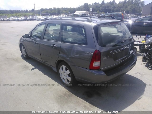 1FAHP36382W314230 - 2002 FORD FOCUS SE/SE COMFORT/ZTW/SE SPRT GRAY photo 3