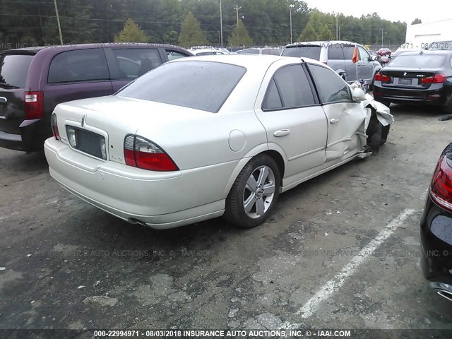 1LNHM87AX6Y625516 - 2006 LINCOLN LS 白色 照片 4
