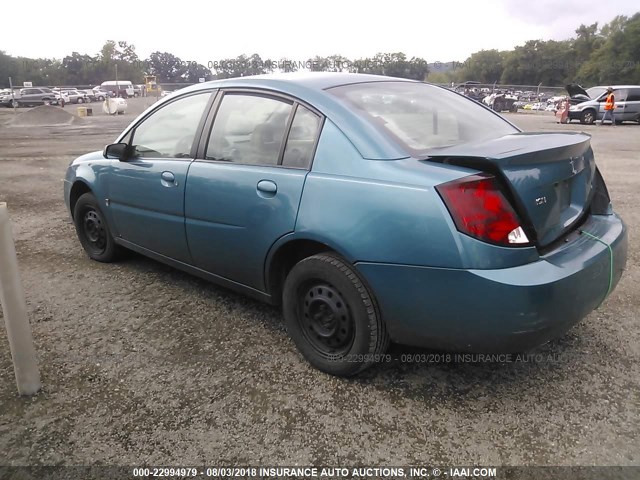 1G8AZ52F15Z141570 - 2005 SATURN ION LEVEL 2 青色 照片 3