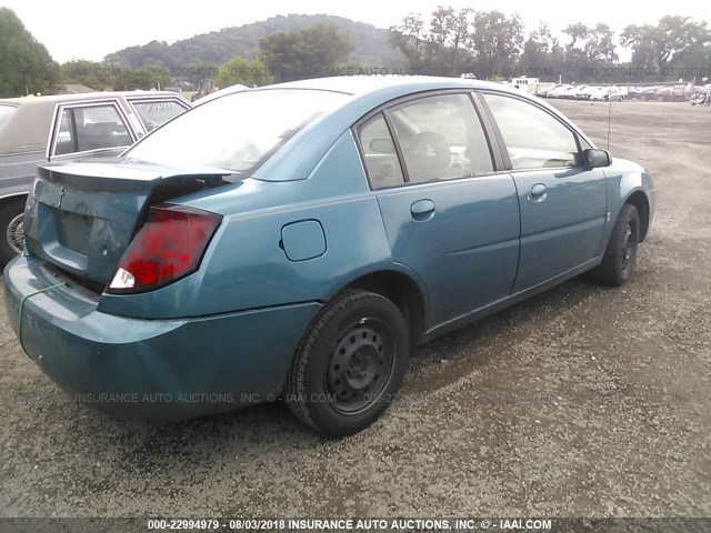 1G8AZ52F15Z141570 - 2005 SATURN ION LEVEL 2 青色 照片 4