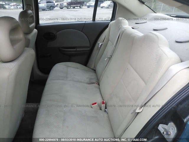 1G8AZ52F15Z141570 - 2005 SATURN ION LEVEL 2 青色 照片 8