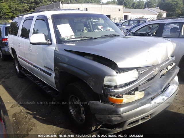 3GKFK16T51G177060 - 2001 GMC YUKON XL K1500 WHITE photo 1