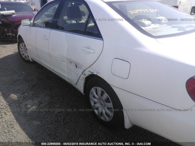 4T1BE32K25U021745 - 2005 TOYOTA CAMRY LE/XLE/SE Ağ foto 6