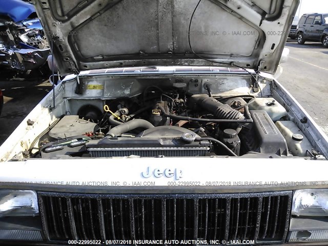 1J7FJ26E9KL558613 - 1989 JEEP COMANCHE WHITE photo 10