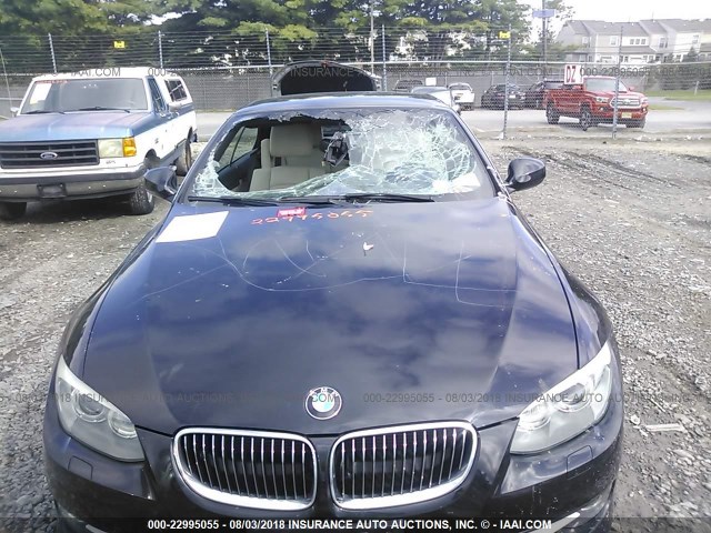 WBADW7C56BE545879 - 2011 BMW 328 I SULEV BLACK photo 6