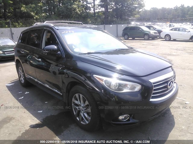 5N1AL0MMXFC528060 - 2015 INFINITI QX60 BLACK photo 1