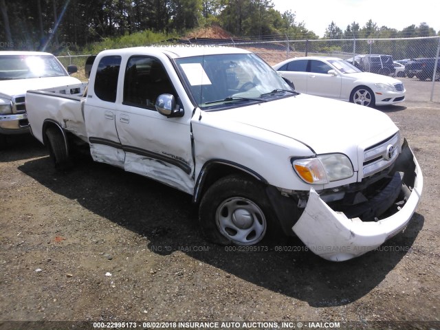 5TBRU34166S480432 - 2006 TOYOTA TUNDRA ACCESS CAB SR5 GRAY photo 1