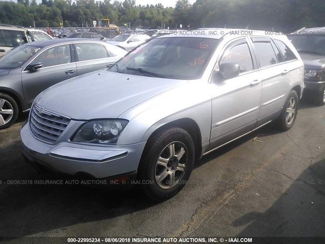 2A4GM68496R613787 - 2006 CHRYSLER PACIFICA TOURING SILVER photo 2