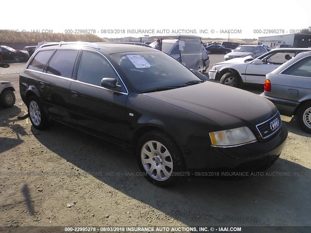 WAULH54B4YN093289 - 2000 AUDI A6 2.8 AVANT QUATTRO BLACK photo 1