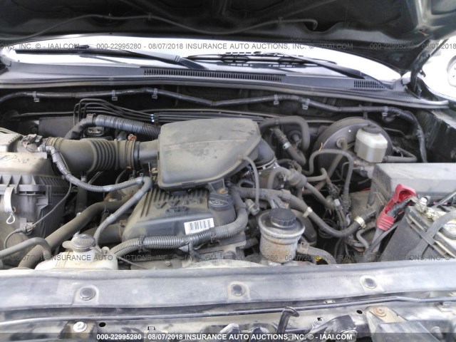 5TEUX42N96Z275937 - 2006 TOYOTA TACOMA ACCESS CAB Қара фото 10