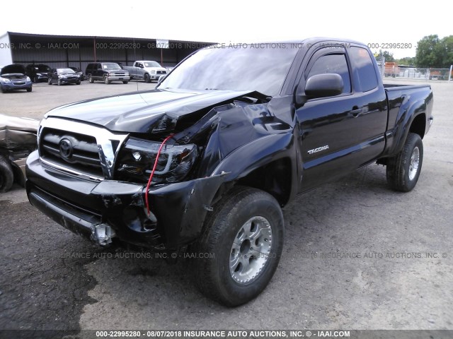 5TEUX42N96Z275937 - 2006 TOYOTA TACOMA ACCESS CAB Қара фото 2