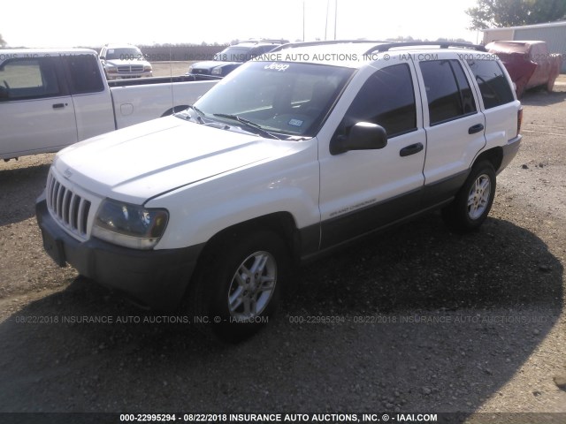 1J4GW48S04C221087 - 2004 JEEP GRAND CHEROKEE LAREDO/COLUMBIA/FREEDOM 白色 照片 2