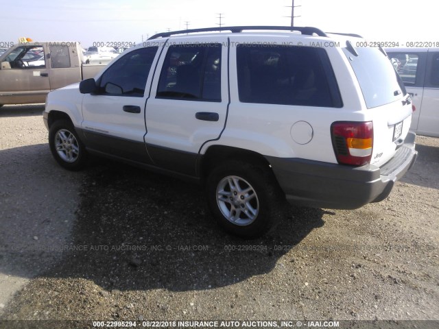 1J4GW48S04C221087 - 2004 JEEP GRAND CHEROKEE LAREDO/COLUMBIA/FREEDOM 白色 照片 3