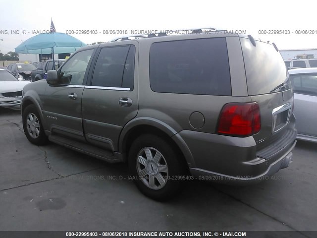 5LMFU28R93LJ42386 - 2003 LINCOLN NAVIGATOR Kahverengi fotoğraf 3