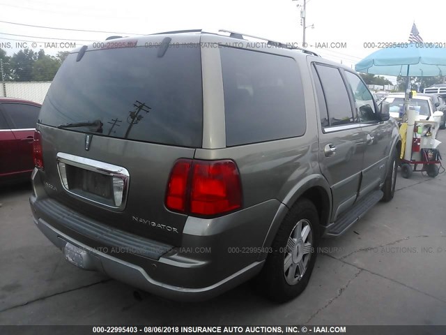 5LMFU28R93LJ42386 - 2003 LINCOLN NAVIGATOR Kahverengi fotoğraf 4