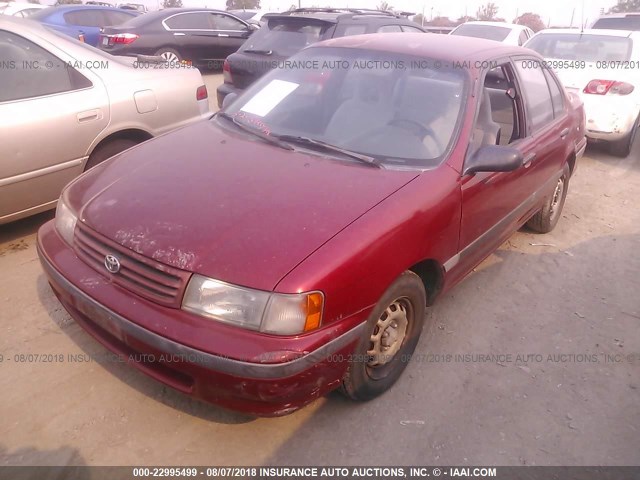 JT2EL43A0N0163756 - 1992 TOYOTA TERCEL DELUXE GRAY photo 2