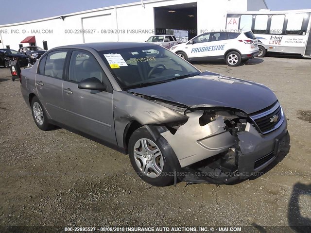 1G1ZS58F37F289219 - 2007 CHEVROLET MALIBU LS BROWN photo 1