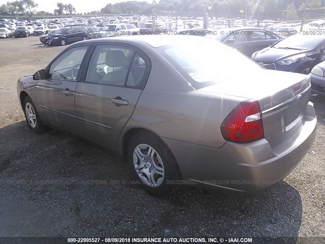 1G1ZS58F37F289219 - 2007 CHEVROLET MALIBU LS BROWN photo 3