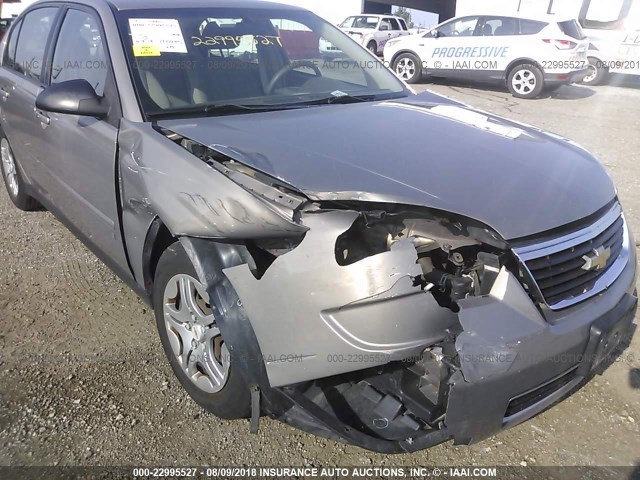 1G1ZS58F37F289219 - 2007 CHEVROLET MALIBU LS BROWN photo 6