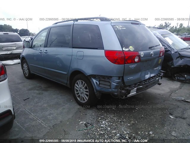 5TDBK22C19S027787 - 2009 TOYOTA SIENNA XLE/XLE LIMITED GRAY photo 3