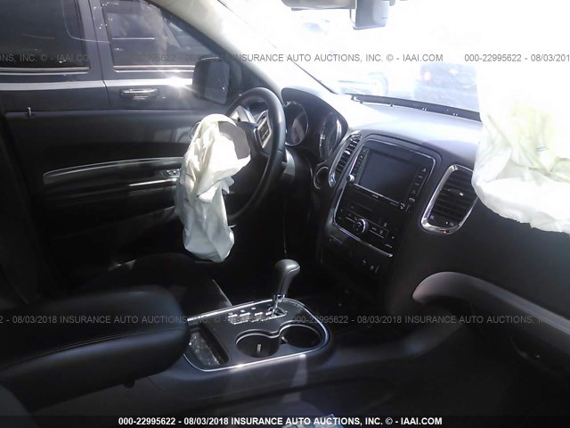 1C4RDJAG3DC698136 - 2013 DODGE DURANGO SXT BLACK photo 5