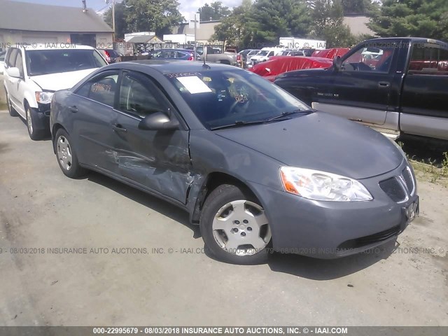 1G2ZF57B384111161 - 2008 PONTIAC G6 VALUE LEADER/BASE GRAY photo 1