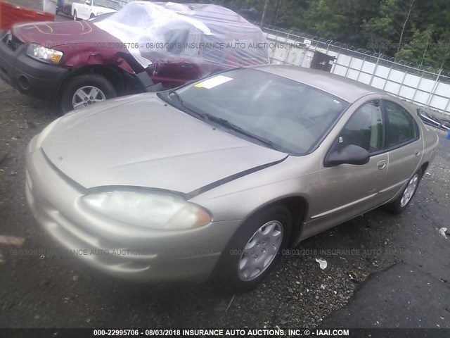 2B3HD46R32H290075 - 2002 DODGE INTREPID SE BEIGE photo 2