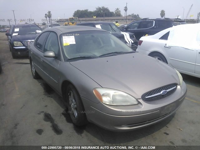 1FAHP56S92G120450 - 2002 FORD TAURUS SEL TAN photo 1