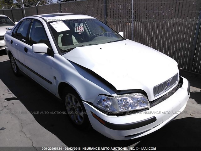 YV1VS29582F849488 - 2002 VOLVO S40 1.9T WHITE photo 1