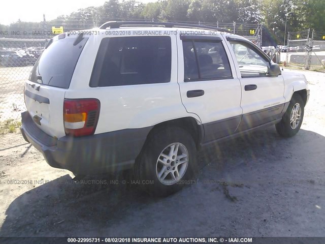 1J4GW48S24C376725 - 2004 JEEP GRAND CHEROKEE LAREDO/COLUMBIA/FREEDOM 白色 照片 4