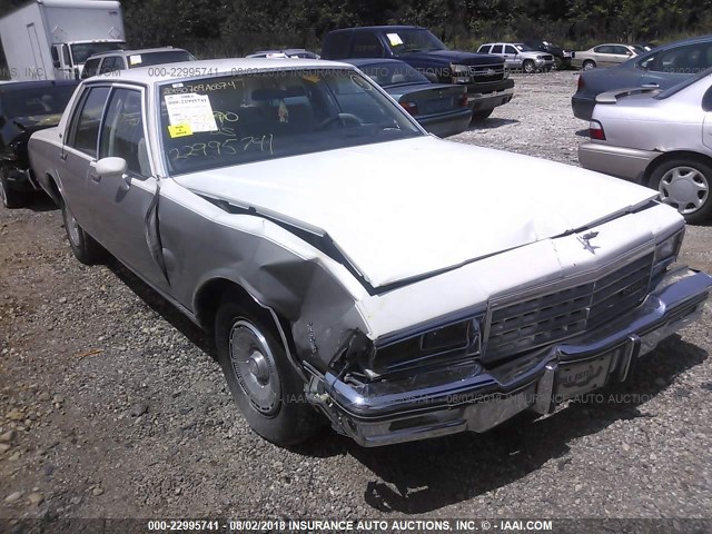 1G1AN69H8DX152390 - 1983 CHEVROLET CAPRICE CLASSIC WHITE photo 1